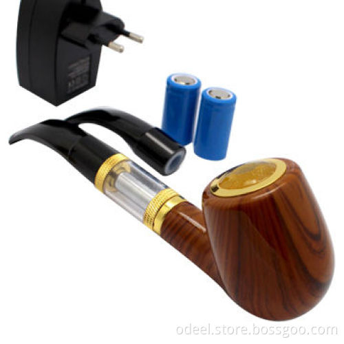 Rechargeable 900mAh electronic cigarette pipes with 800 puffs manufacturer in China